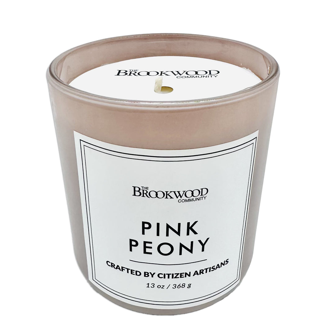 Candle Brookwood Classic Series - Pink Peony