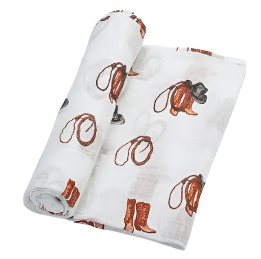 Boot Swaddle Blanket