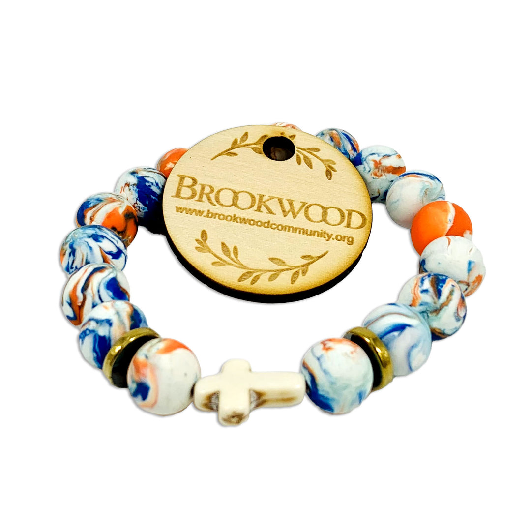 Bracelet SHSU - Blue/Orange/White