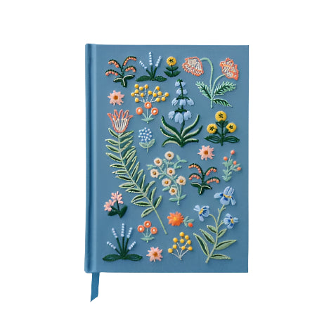 Menagerie Garden Embroidered Journal