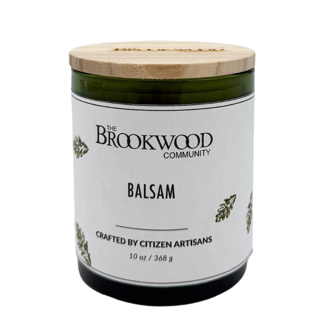 Green Fall Candle Balsam *CM