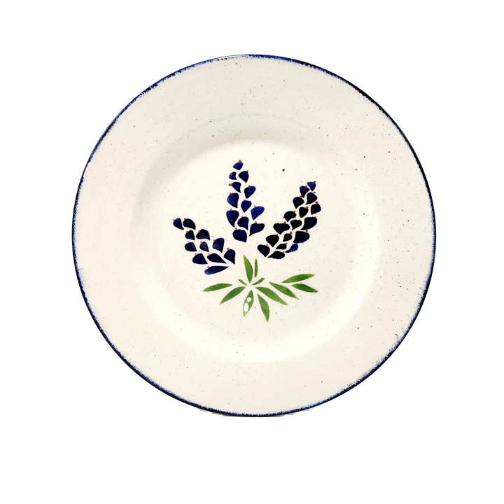 Plate Dinner Bluebonnet Design *CM