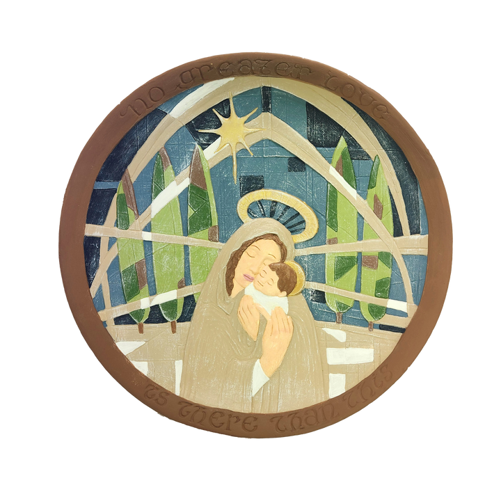 Comfort Bowl Nativity Driftwood *CM