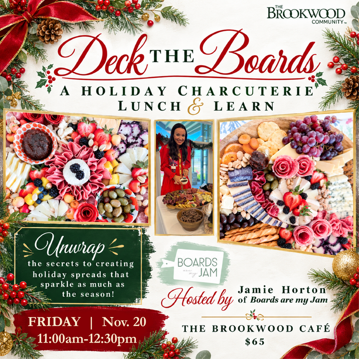 Deck the Boards: A Holiday Charcuterie Lunch &amp; Learn Nov. 20