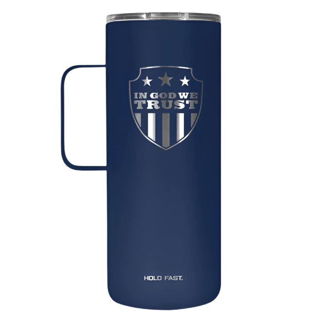 22oz in God we trust tumbler 