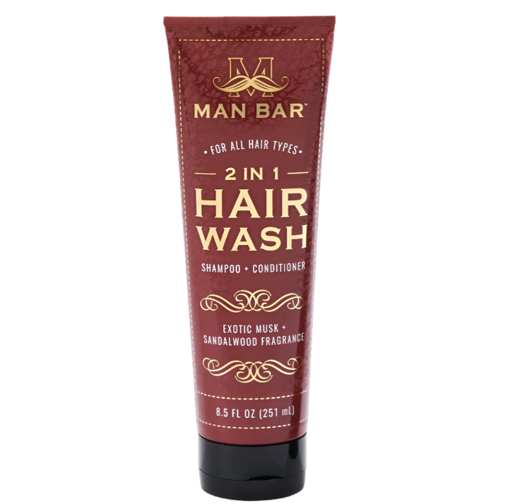 2 in 1 hair wash exotic musk sandalwood