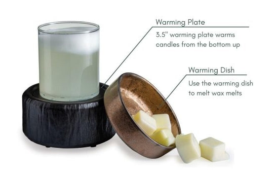 Classic Fragrance Warmer Primitive Black / Complete the set: Buy a warmer &amp; get a wax melt 50% OFF