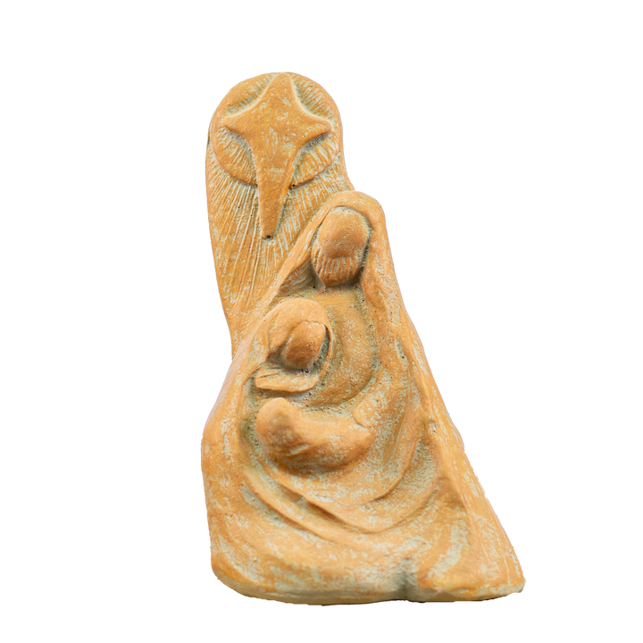 Nativity Statue Green Rust *CM