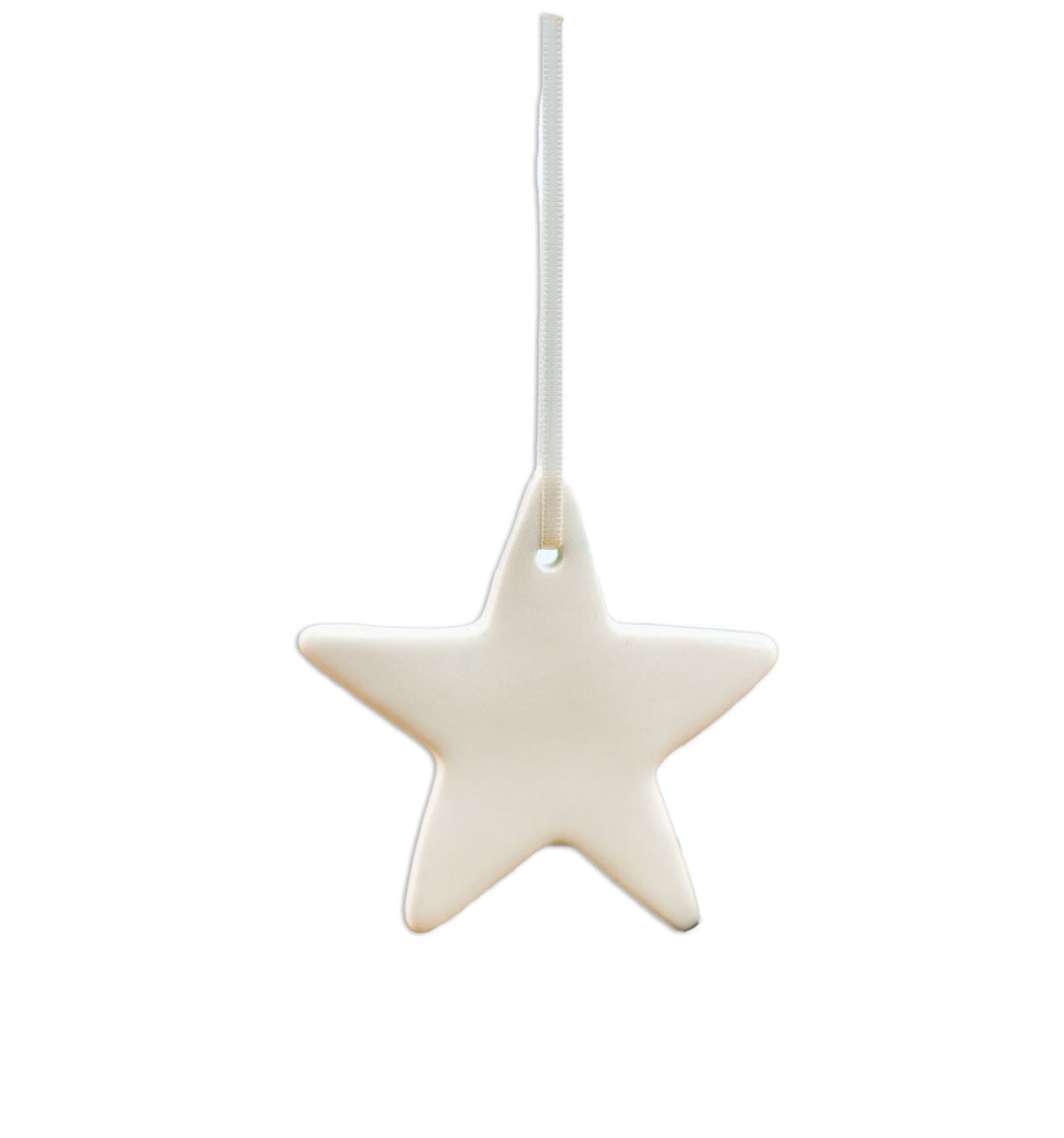 Ornament White Star