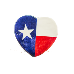 Trivet Heart Texas Design