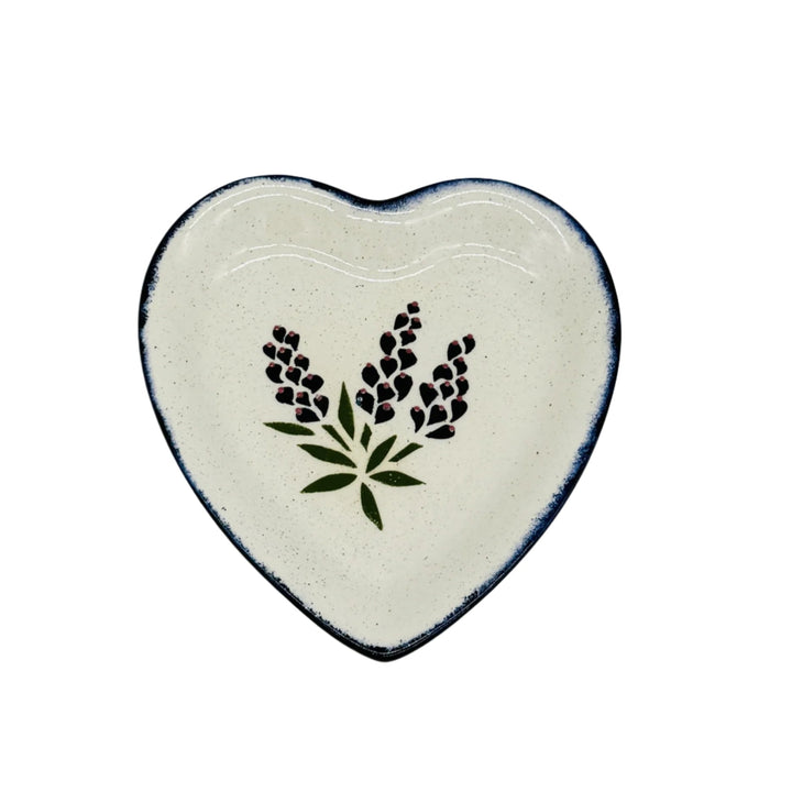 Plate Heart Bluebonnet Design Medium *CM