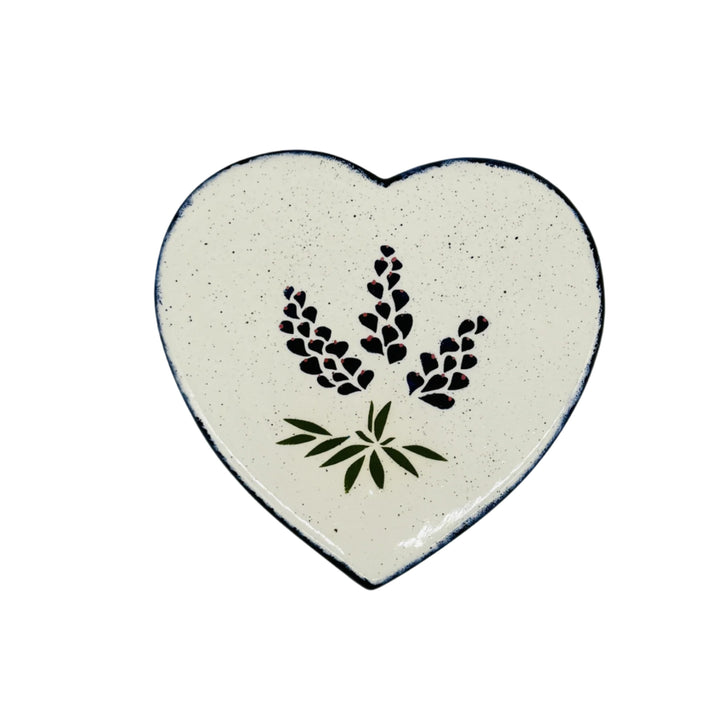 Trivet Heart Bluebonnet Design *CM