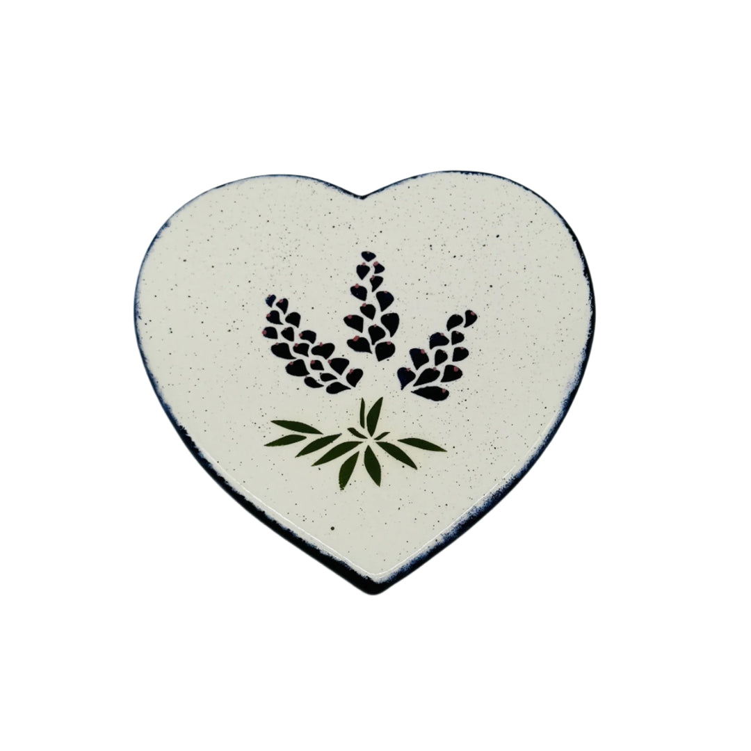 Trivet Heart Bluebonnet Design *CM