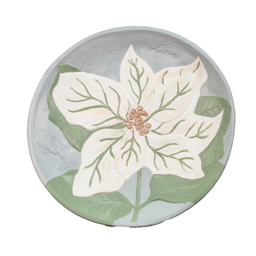 Comfort Bowl with Poinsettia