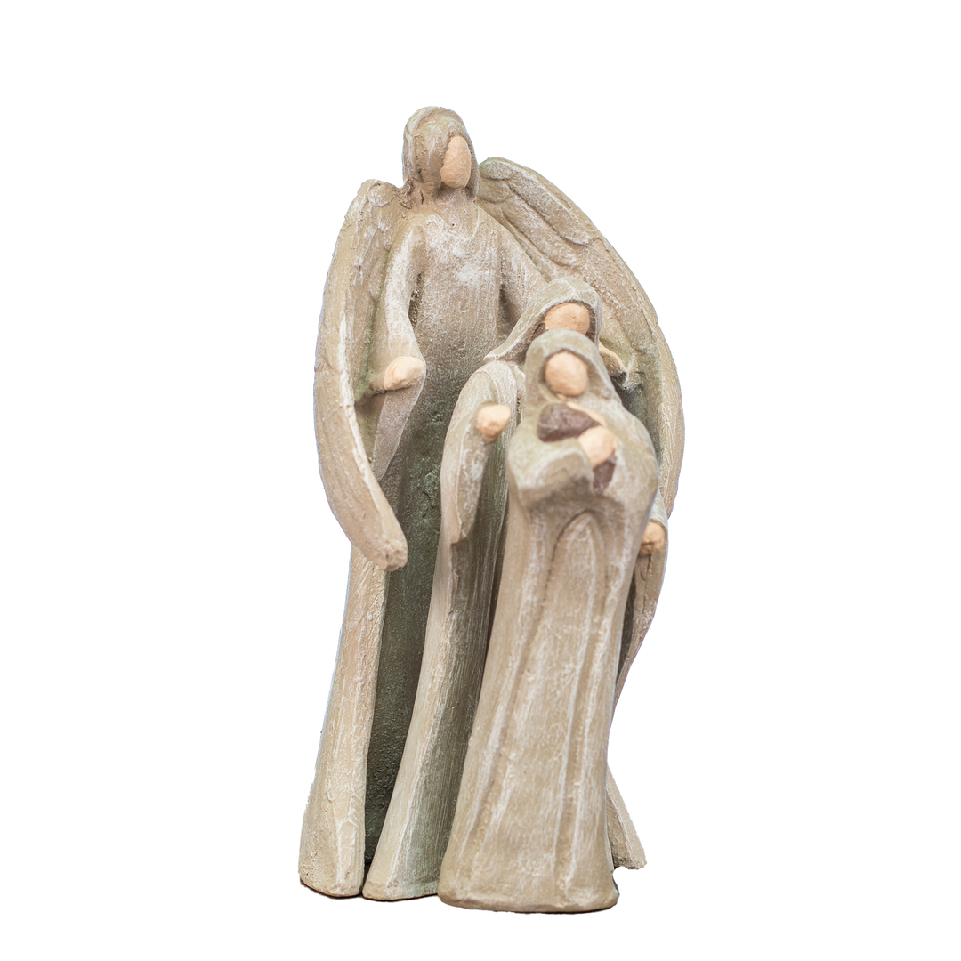 Nativity Holy Family 3 Piece Large Driftwood *CM