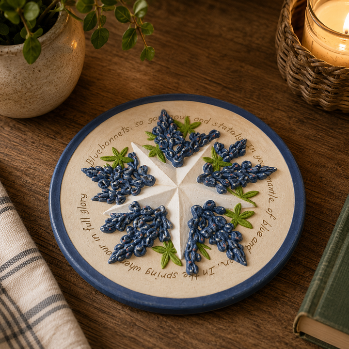 Comfort Bowl Bluebonnet Driftwood *CM