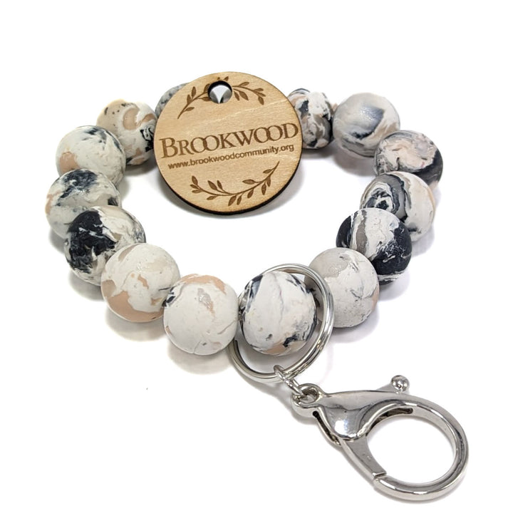 Keychain Bracelet Black Natural  *CM