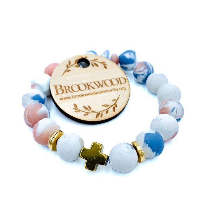 Bracelet Clay Light Steel Natural  *CM