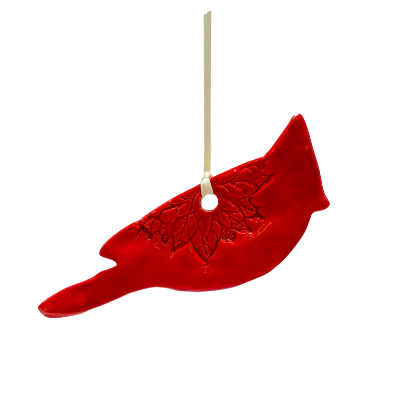 Ornament Pattern Red Cardinal