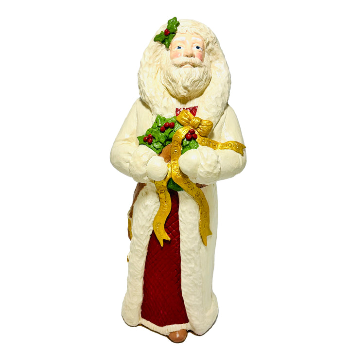 Santa Father Christmas Joyful White *CM