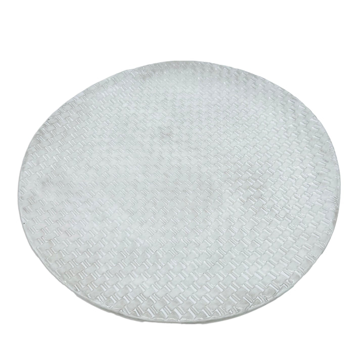 Bowl Circular Woven White *CM