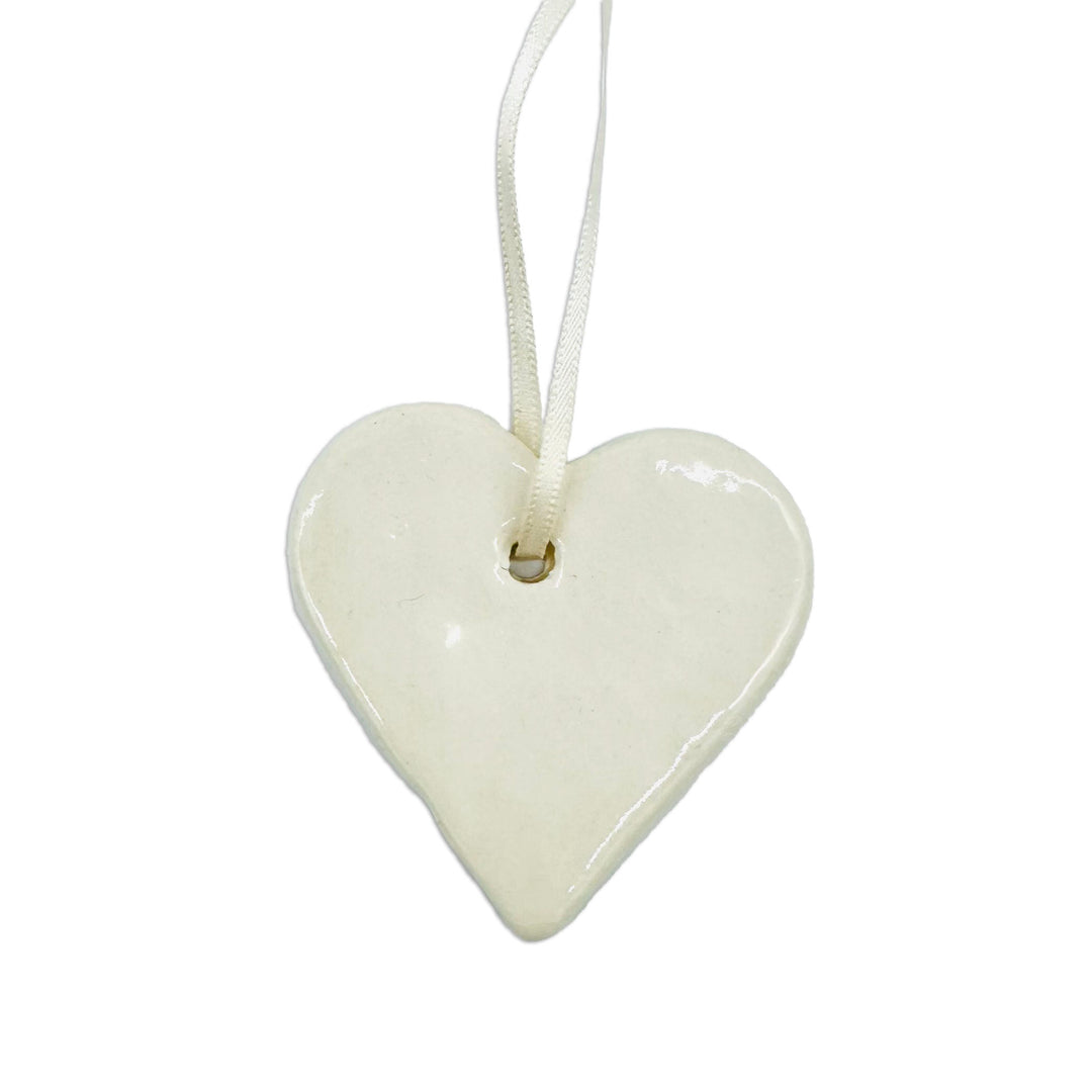 Ornament Heart White