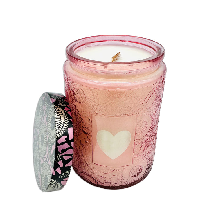 Candle Valentine Volcano 17oz   *CM
