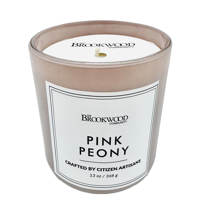 Candle Brookwood Classic Series - Pink Peony  *CM