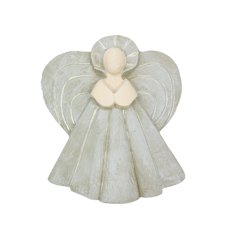 Plaque Angel Simple Driftwood *CM