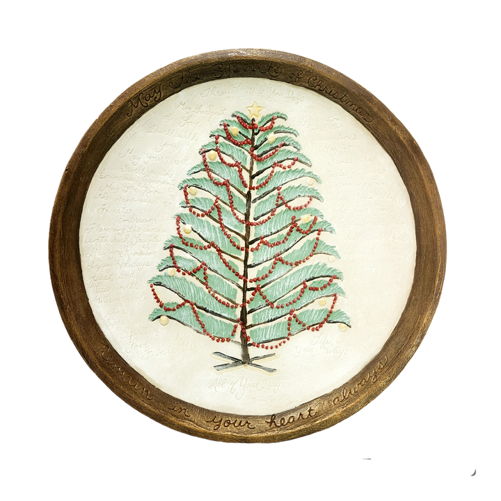 Comfort Bowl with Christmas Tree Driftwood *CM