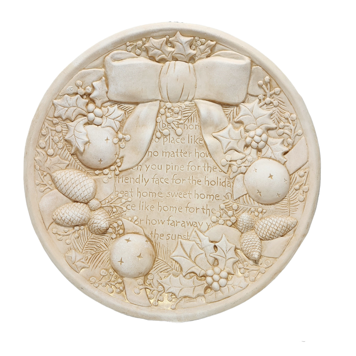 Comfort Bowl with Wreath Natural *CM
