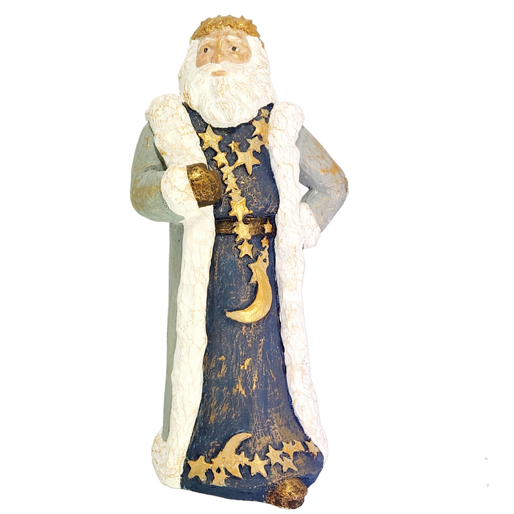Santa Father Christmas Celestial Gray *CM