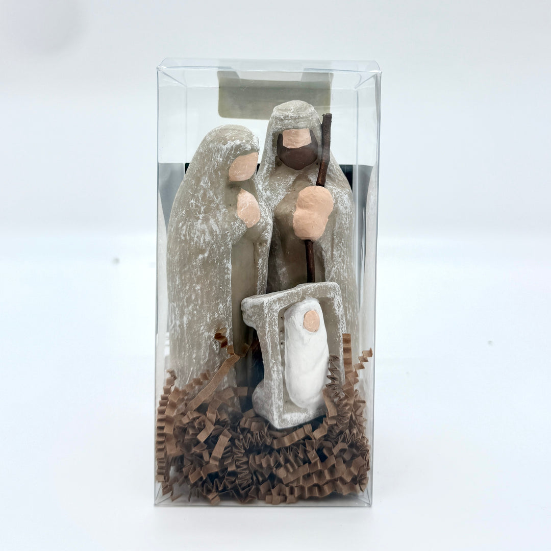 Nativity Box 3 Piece Driftwood Small *CM