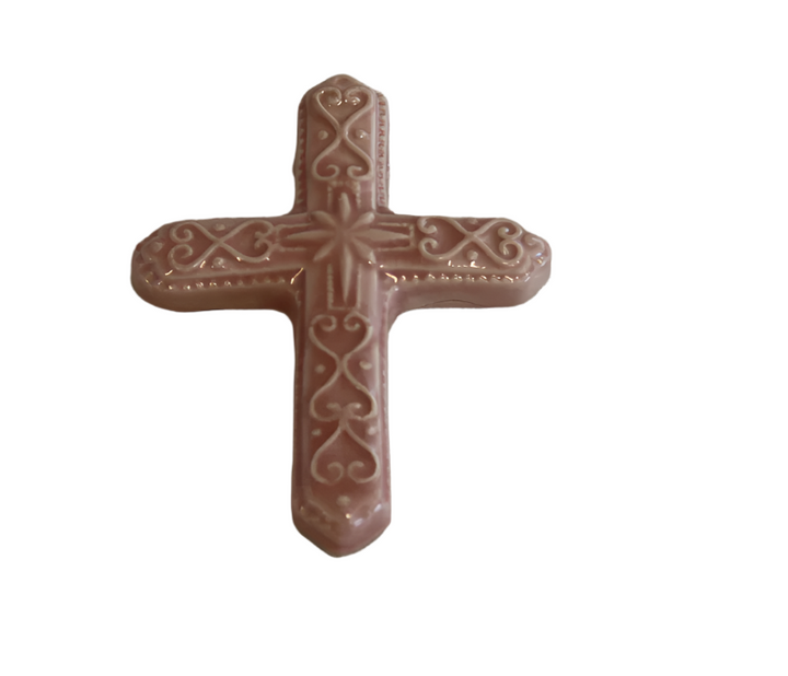 Ornament Cross Pink *CM