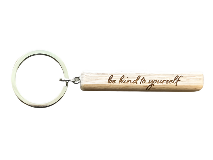 Cube Keychain Be kind to yourself