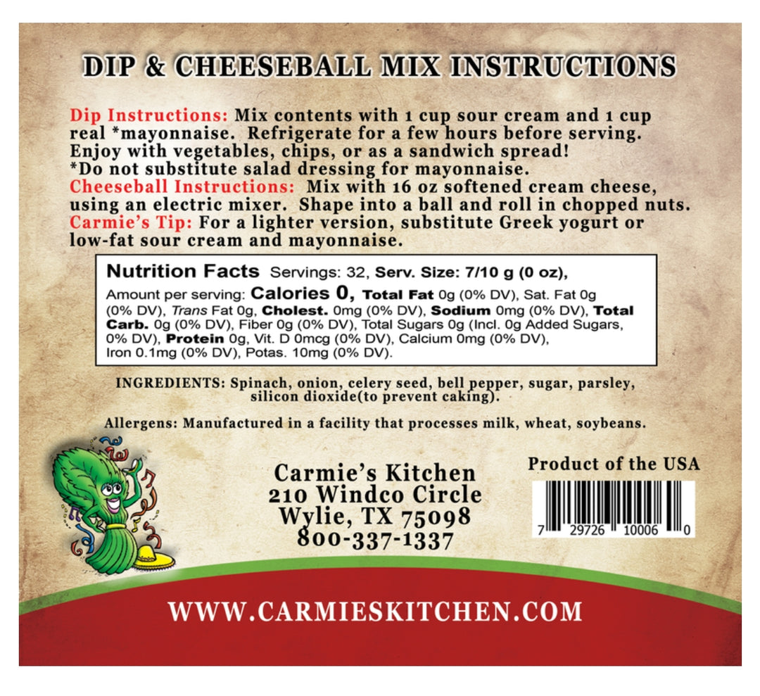 Fiesta Spinach Dip
