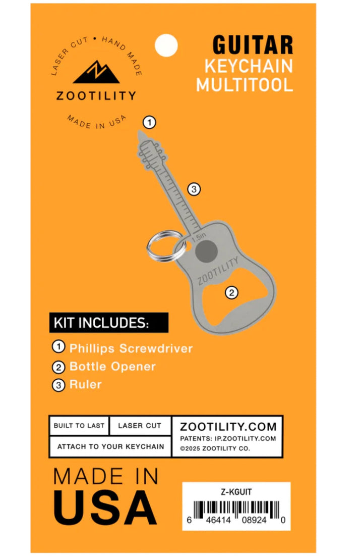 Guitar Keychain