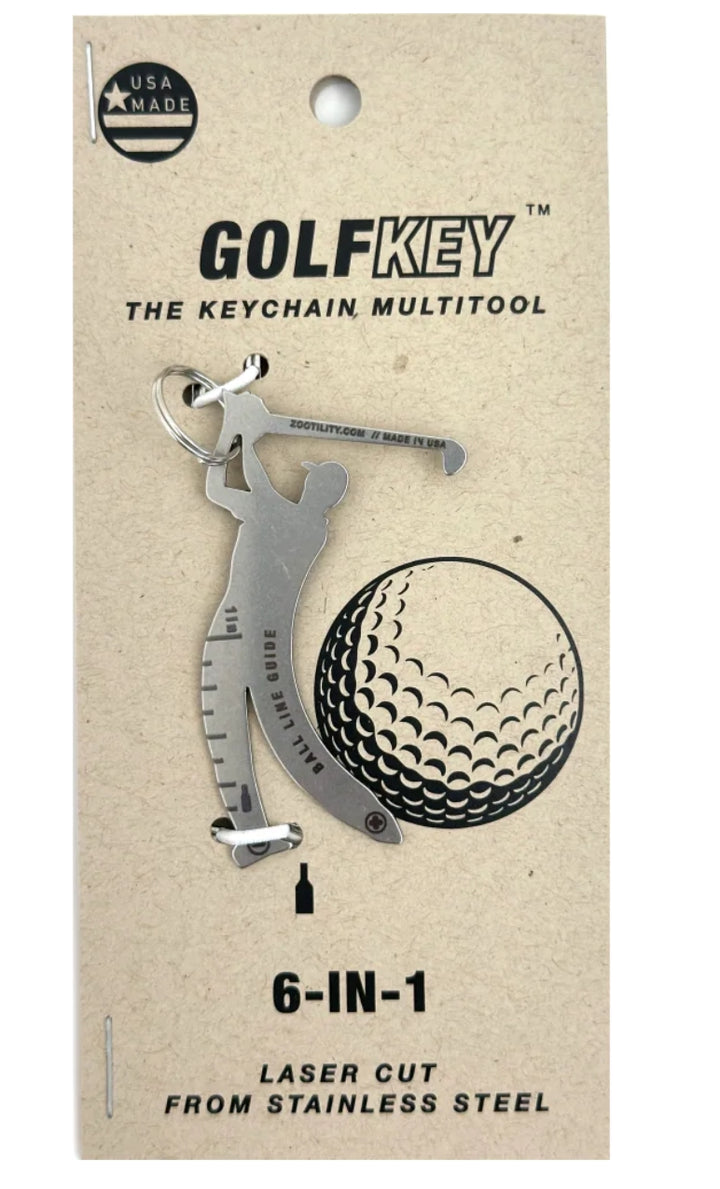 Golf Keychain 6 in 1