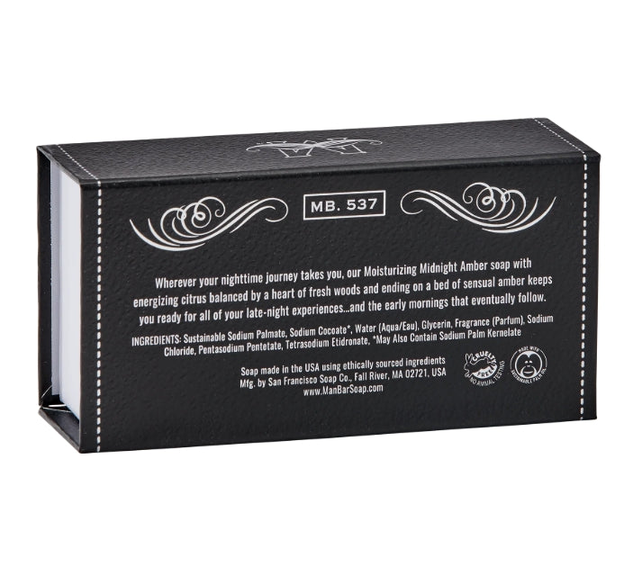 Refreshing Man Bar Midnight Amber 10oz