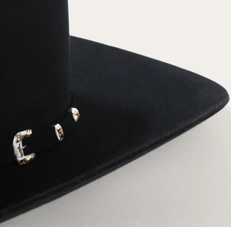Stetson Hat El Patron Black 7 3/8