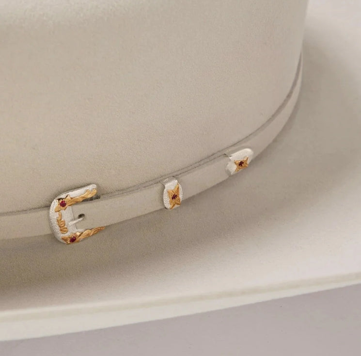 Stetson Hat El Patron Silverb 7 1/8