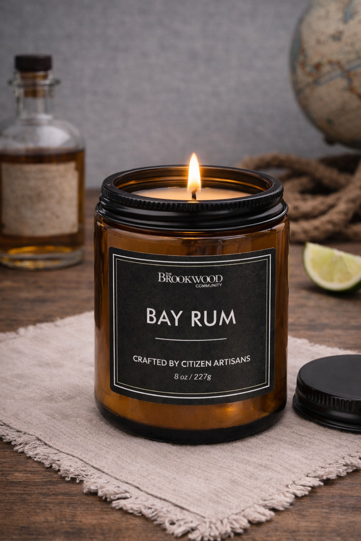 bay rum candle