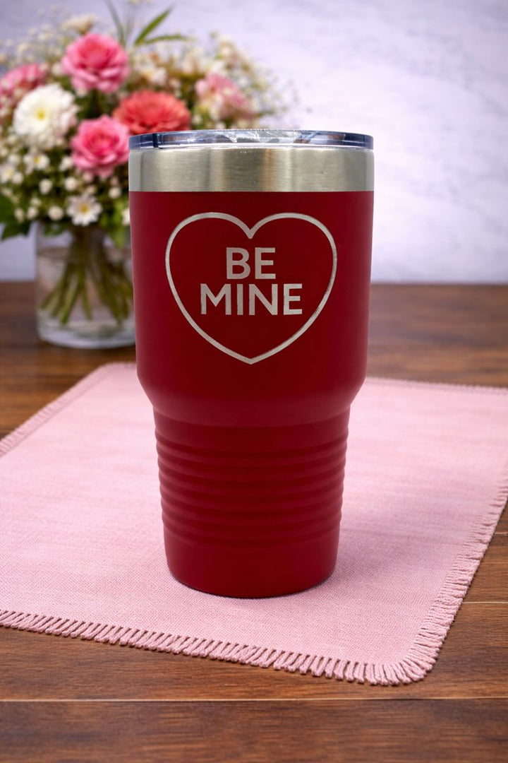 Be Mine Red Tumbler
