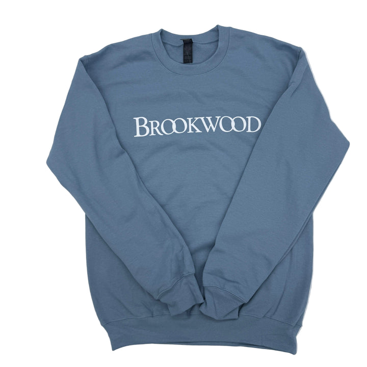  blue brookwood sweat shirt 