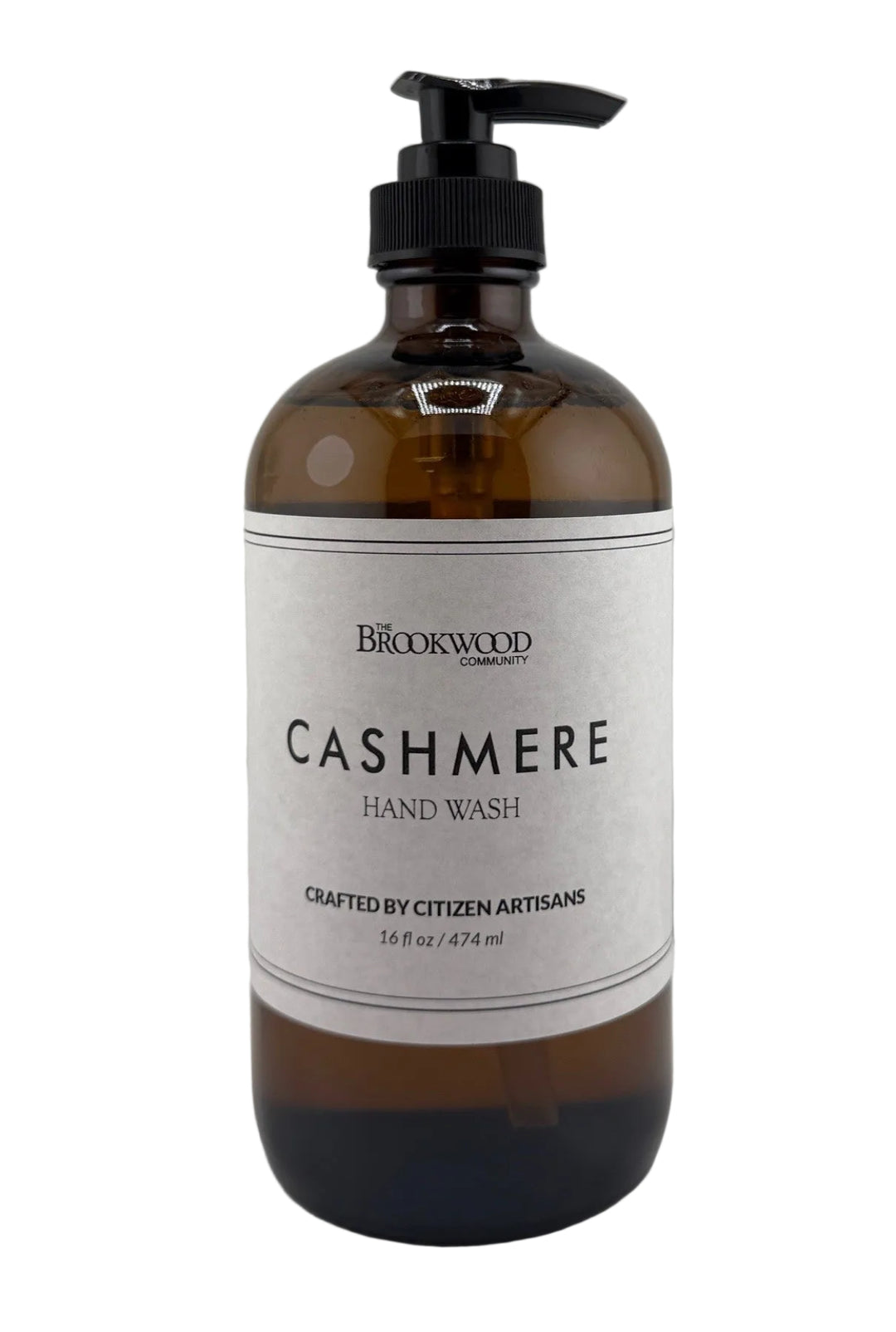 cashmere soap hand wash amber bottle