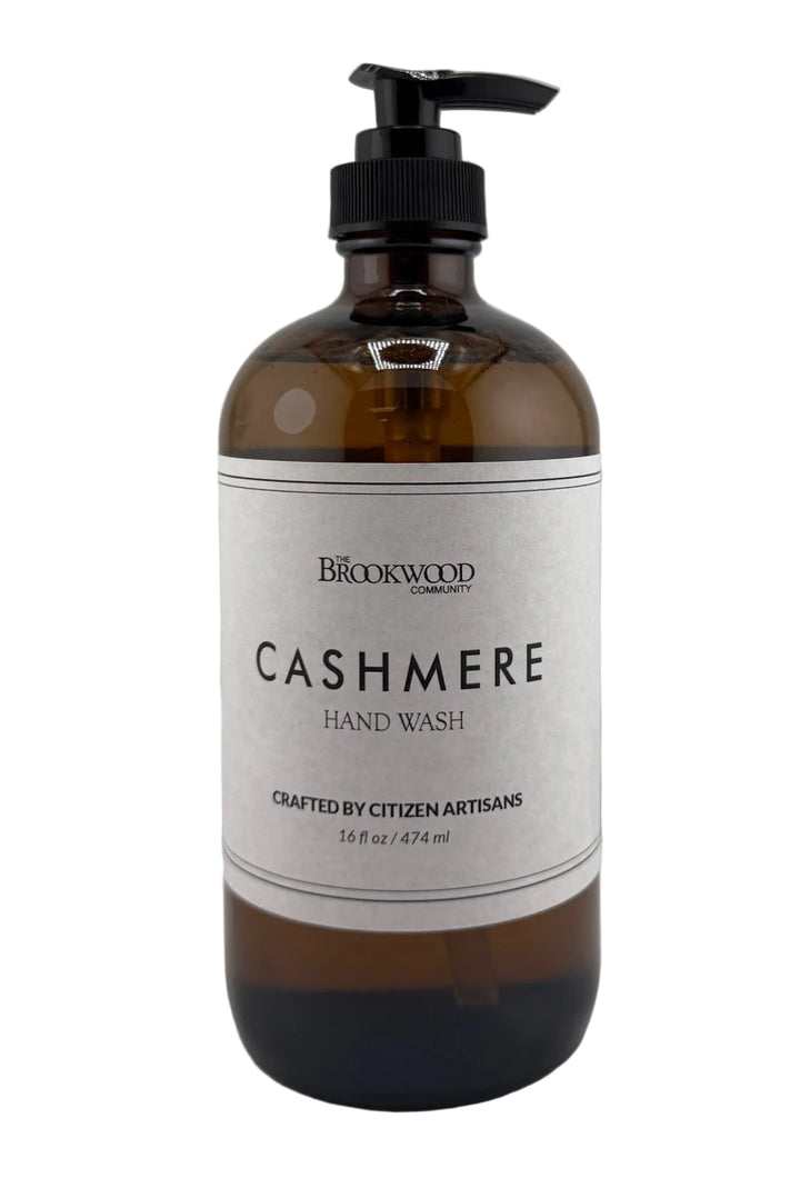 cashmere soap hand wash amber bottle