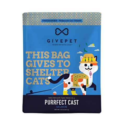 cat treats that give back salmon 