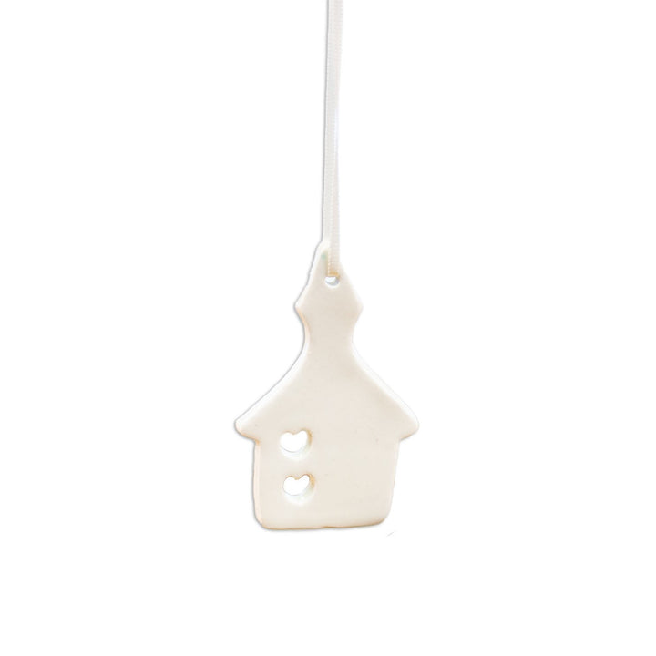 Ornament Church White *CM