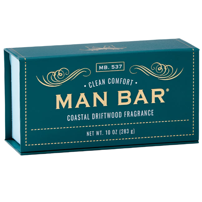 coastal driftwood man bar soap