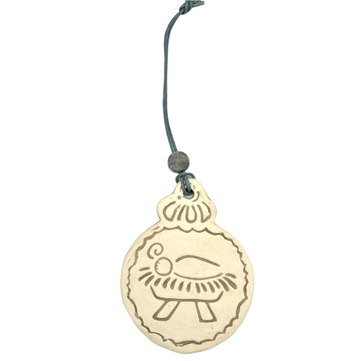 Ornament Nativity Cobble Stone *CM